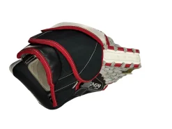 Used Warrior RG4 Junior Goalie Blocker Red