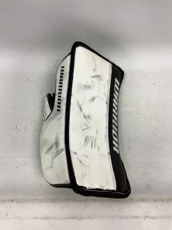 Used Warrior RITUAL G3 CLASSIC YTH Youth Goalie Blocker White