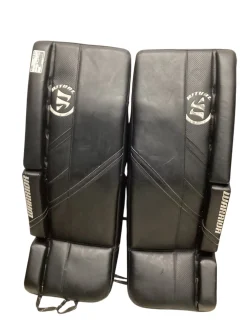 Used Warrior RITUAL G5 Goalie Leg Pads Senior Black 30