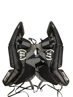 Used Warrior RITUAL G5 Goalie Leg Pads Senior Black 30