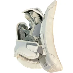 Used Warrior RXG7 Senior Goalie Blocker White