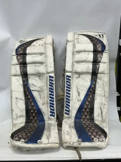 Used Warrior WARRIOR Goalie Leg Pads Senior White 33"