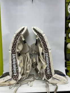 Used Warrior WARRIOR Goalie Leg Pads Senior White 33