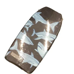 Used WAVE ACTION BOOGIE BOARD Body Board Black 37"