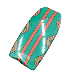 Used WAVE ACTION BOOGIE BOARD Body Board Green 37"
