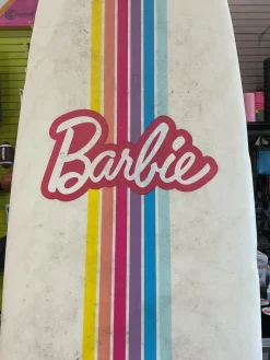 Used Wavestorm BARBIE SURFBOARD Surfboard Pink 8Ft