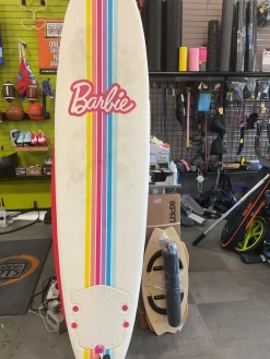 Used Wavestorm BARBIE SURFBOARD Surfboard Pink 8Ft
