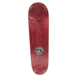 Used WAY HIGH PATROL Skateboard Deck Only Black 8 1/2"