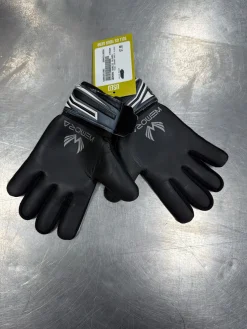 Used WEMORA GOALIE GLOVES Soccer Goalie Gloves Black 5
