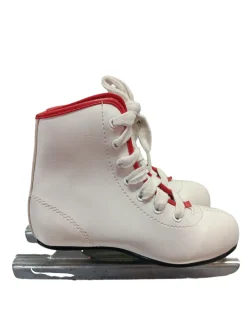 Used WHITE DOUBLE BLADE Double Runner Skate White Youth 11.0