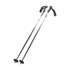 Used Whitewoods ICE POLES 120CM/48IN Mens DH Ski Pole Black 120 cm / 48 in