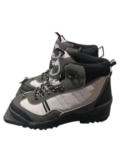 Used Whitewoods Mens 75MM XC Ski Boots Black W 07-07.5 / JR 05.5-06