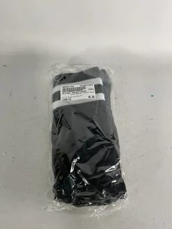 Used WHT/BLK SOCCER SOCKS Soccer Socks Black And White LG