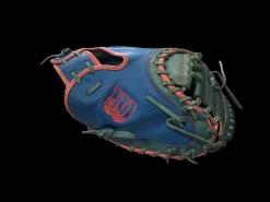 USED WILSON A2000 AUTISM SPEAKS DPCM BB/SB CATCHER'S RH THROW ROYAL BLUE 33"