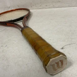 Used Wilson ACE MIDSIZE Adult Tennis Racquet Orange 4 1/2