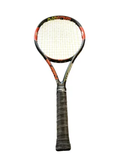 Used Wilson BURN 95 Adult Tennis Racquet Black 4 3/8"