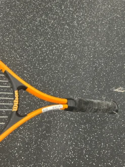 Used Wilson ENERGY Adult Tennis Racquet Black 4 1/4