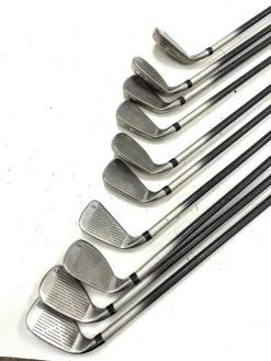 Used Wilson FAT SHAFT REGULAR FLEX Mens Iron Set RH 3I-GW/AW