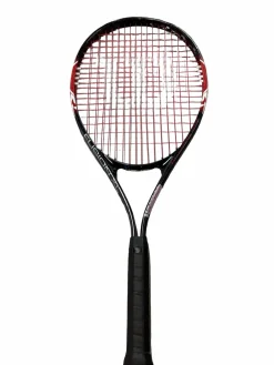 Used Wilson FUSION XL Adult Tennis Racquet Black 4 3/8"