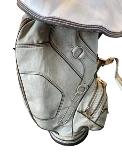 Used Wilson GOLF BAG Mens Cart Bag White