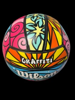 Used Wilson GRAFFITI BEACH BALL Beach VB None