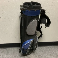 Used Wilson Jr Stand Bag Black And Navy Blue
