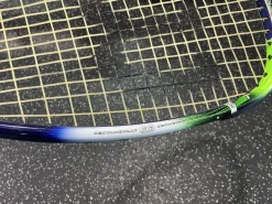 Used Wilson POWER HOLES Adult Squash Racquet Green Unknown