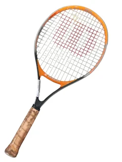 Used Wilson SERENA Junior Tennis Racquet Orange 27"