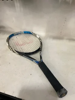 Used Wilson SIX TWO Adult Tennis Racquet Royal Blue 4 5/8"