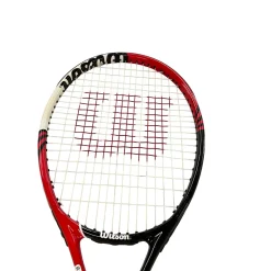 Used Wilson SIX.ONE COMP Adult Tennis Racquet Red 4 1/4"