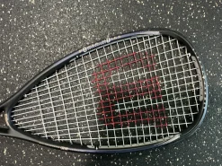 Used Wilson SLEDGE HAMMER Adult Squash Racquet Black Unknown