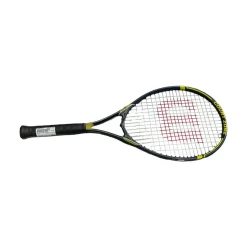 Used Wilson STOP SHOCK Adult Tennis Racquet Black 4 5/8"