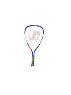 Used Wilson TITANIUM Adult Racquetball Racquet Royal Blue Junior