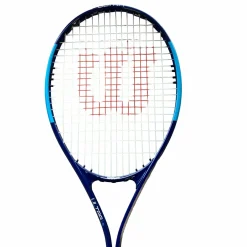 Used Wilson ULTRA POWER XL 112 Adult Tennis Racquet Royal Blue 4 3/8"