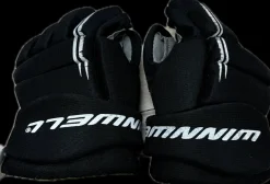 Used WinnWell Junior Gloves Black 9"