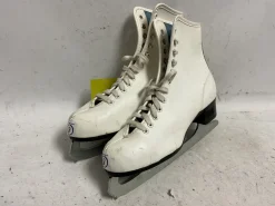 Used Women's Figure Skates White Senior 8