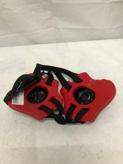 Used Wrestling Headgear Red