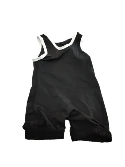 Used Wrestling Singlet Black MD