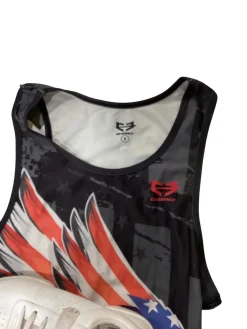 Used Wrestling Top Black MD