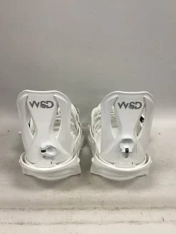 Used WSD BINDINGS Mens Binding Only White SM
