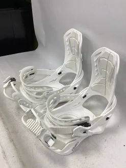 Used WSD BINDINGS Mens Binding Only White SM