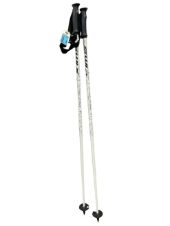 Used XIMS Womens DH Ski Pole White 110 cm / 44 in