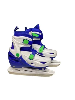 Used XINO SOFTBOOT 1-4 Boys Softboot Skate White Adjustable