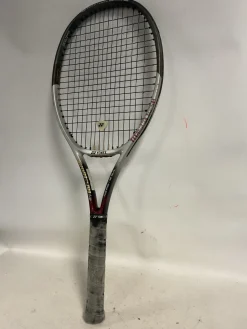 Used Yonex SUPER RQ TI 700 LONG Adult Tennis Racquet Silver Unknown
