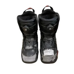 Used Zuma BLACK 7 BOA Boys Snowboard Boots Black Senior 7