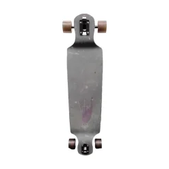 Used ZUMIEZ BOTANICAL TRIP MERCER Longboard Black Long