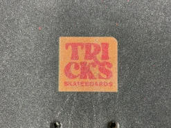 USED ZUMIEZ TRICKS KIDS MONSTERS Skateboard Deck Only Kelly green 7 3/4"