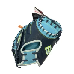 Wilson A2000 CM33 BB/SB Catchers RH Throw Royal Blue 33